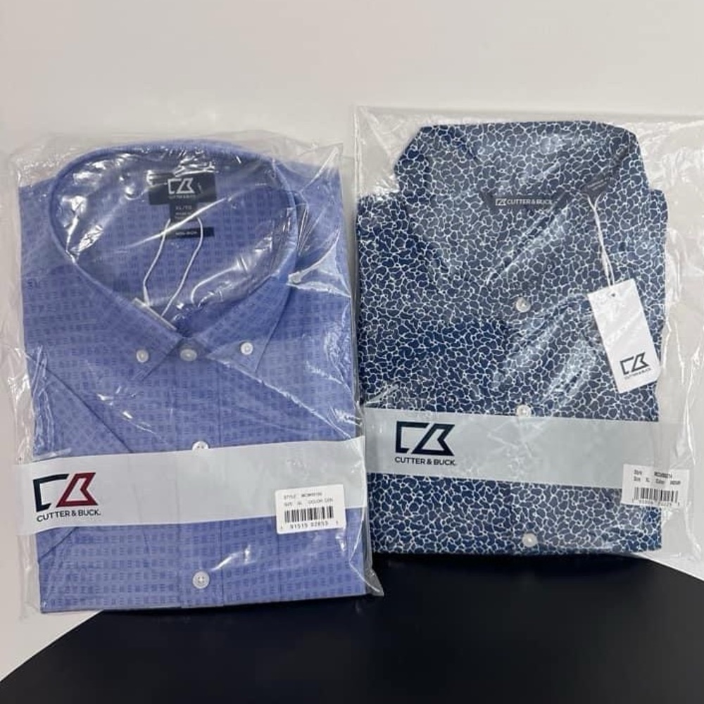 Cutter & Buck Dress Shirts - Short Sleeve